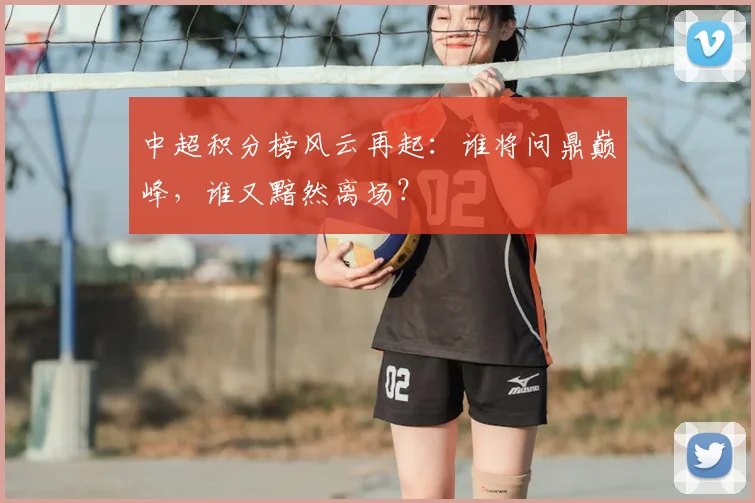 中超积分榜风云再起：谁将问鼎巅峰，谁又黯然离场？